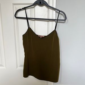 Scotch & Soda Green Fitted Camisole Top